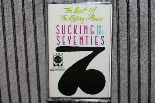 The Rolling Stones – Sucking In The Seventies, CD & DVD, Cassettes audio, Utilisé, 1 cassette audio, Enlèvement ou Envoi