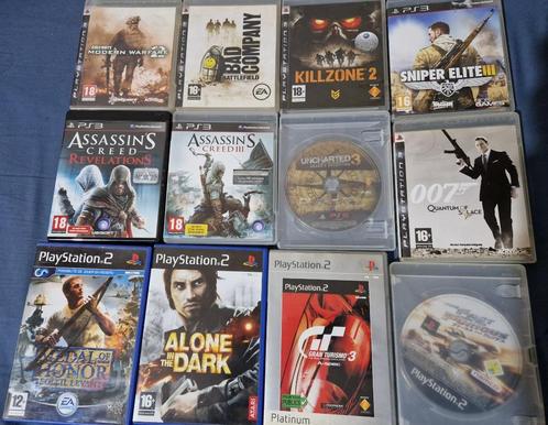 Pack van 12 spellen, Games en Spelcomputers, Games | Sony PlayStation 3, Zo goed als nieuw, Avontuur en Actie, 3 spelers of meer
