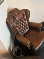 2x chesterfield enkelzits te koop, Huis en Inrichting, Fauteuils, Ophalen, Zo goed als nieuw