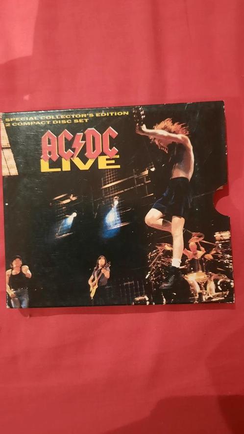 2CD : AC DC Live (livraison incluse), CD & DVD, CD | Hardrock & Metal, Comme neuf, Enlèvement ou Envoi