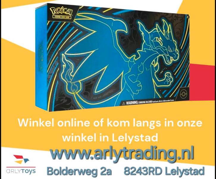Pokemon Mega Charizard X EX Ultra Premium Collection, Hobby en Vrije tijd, Verzamelkaartspellen | Pokémon, Booster, Foil, Ophalen of Verzenden