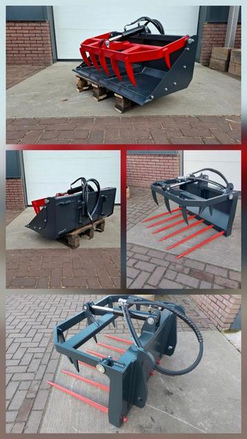 Te koop Mestklem mestklauw mini shovel beschikbaar voor biedingen