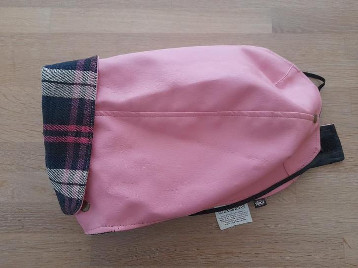 Winterjas teckelpup of dwergteckel – rugmaat: 25 cm, Dieren en Toebehoren, Hondenkleding, Zo goed als nieuw, Hondenjas, Ophalen of Verzenden