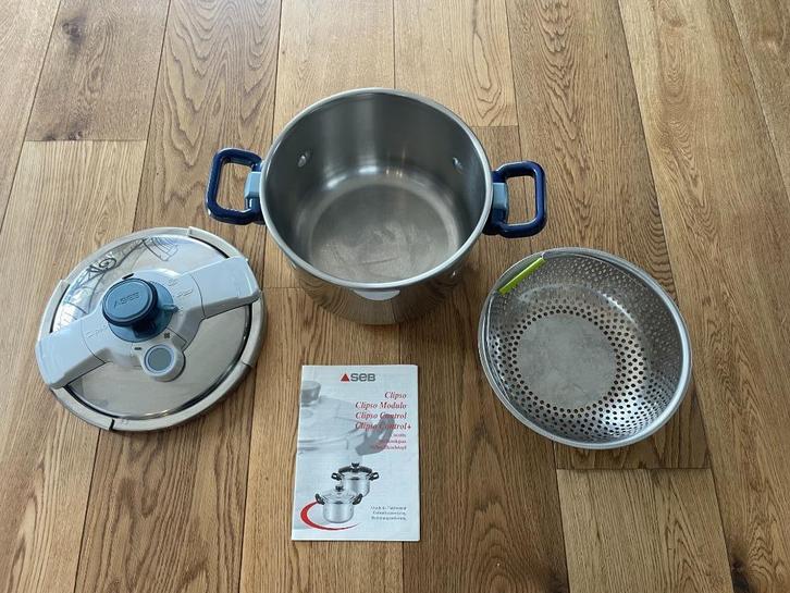 Auto cuiseur SEB - casserole à pression, Huis en Inrichting, Keuken | Potten en Pannen, Gebruikt, Kookpan of Snelkookpan, Inox
