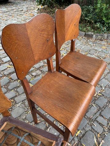 6 vintage antieke stoelen beschikbaar voor biedingen
