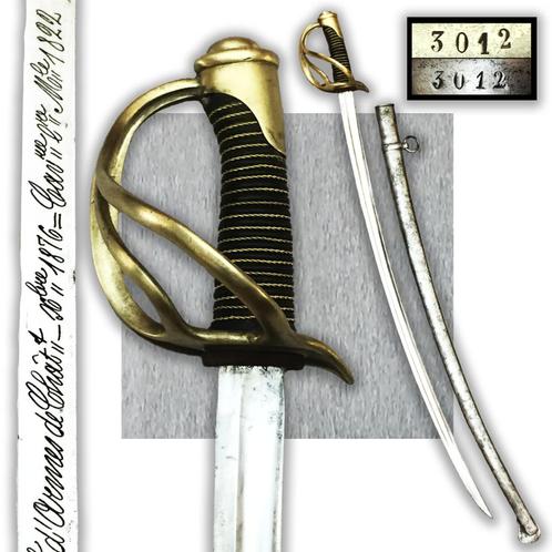 🚨 Zeldzame Regulatory Saber French Cavalry M 1822, Verzamelen, Militaria | Algemeen, Landmacht, Zwaard of Sabel, Verzenden