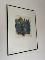 Abstract schilderij ‘De rode draak’ Lea Trekels, Ophalen