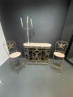 Bar et tabourets, Enlèvement, Comme neuf, Bois