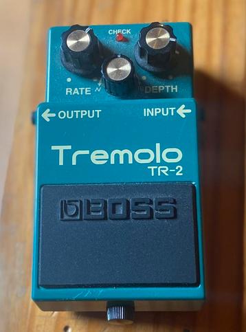 Boss TR-2 Tremolo - Effet pour guitare electrique beschikbaar voor biedingen