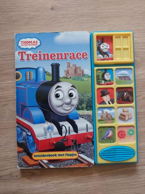 Treinenrace voorleesboek met geluidsknoppen, Livres, Livres pour enfants | Jeunesse | Moins de 10 ans, Enlèvement ou Envoi