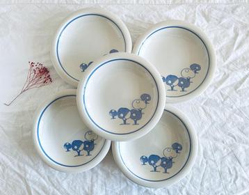 5 assiettes creuses Boch Eden beschikbaar voor biedingen