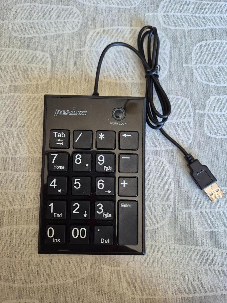PERIXX pavé numérique filaire, Informatique & Logiciels, Claviers, Utilisé, Numerique, Filaire, Enlèvement