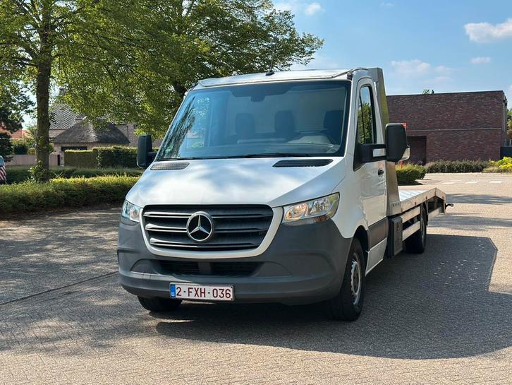 Mercedes Sprinter 316Cdi/163Pk/Takelwagen/Depannage/2019/BTW, Autos, Camionnettes & Utilitaires, Entreprise, Achat, ABS, Airbags