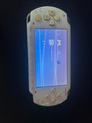 psp wit, Enlèvement ou Envoi, Comme neuf, Blanc, PSP