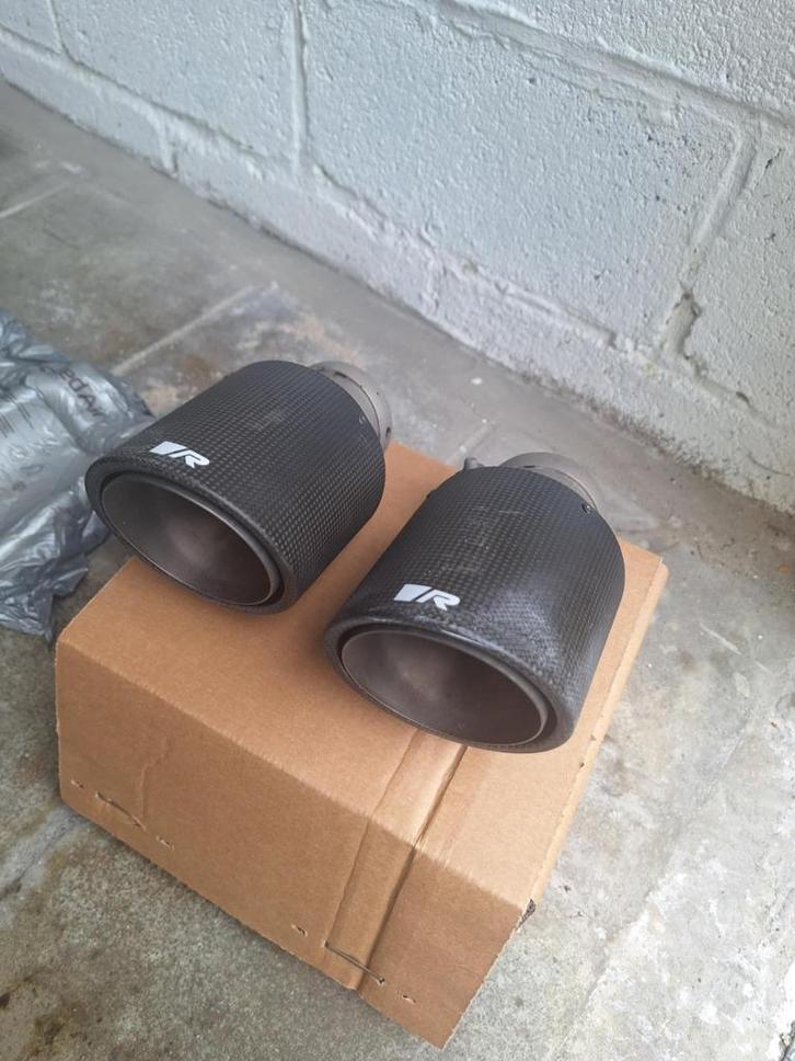 Remus Carbon 102 mm uitlaattips, Auto-onderdelen, Uitlaatsystemen, Gebruikt, Ophalen of Verzenden