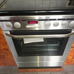 Zetel kast en elektrisch fornuis, Elektronische apparatuur, Kookplaten, Ophalen, Gebruikt, 4 kookzones, Vrijstaand