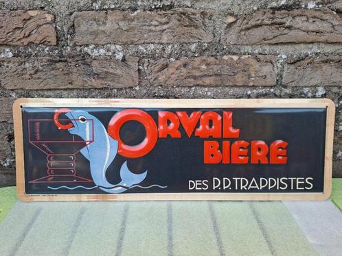 Reclamebord Orval bière, Verzamelen, Biermerken, Nieuw, Reclamebord, Plaat of Schild, Overige merken, Ophalen of Verzenden