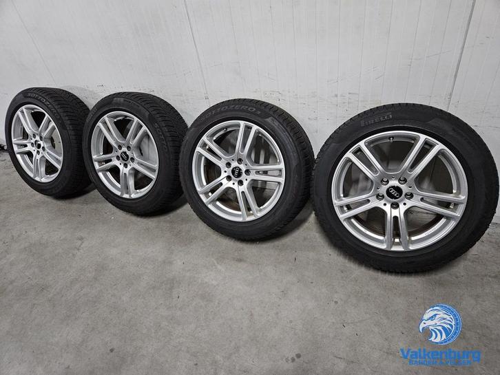 6-7mm! Audi A6 VW Tiguan 18 inch velgen TPMS 5x112 winterban, Auto-onderdelen, Banden en Velgen, Banden en Velgen, Winterbanden