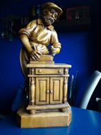 Beeld uit hout, Antiquités & Art, Art | Sculptures & Bois, Enlèvement ou Envoi