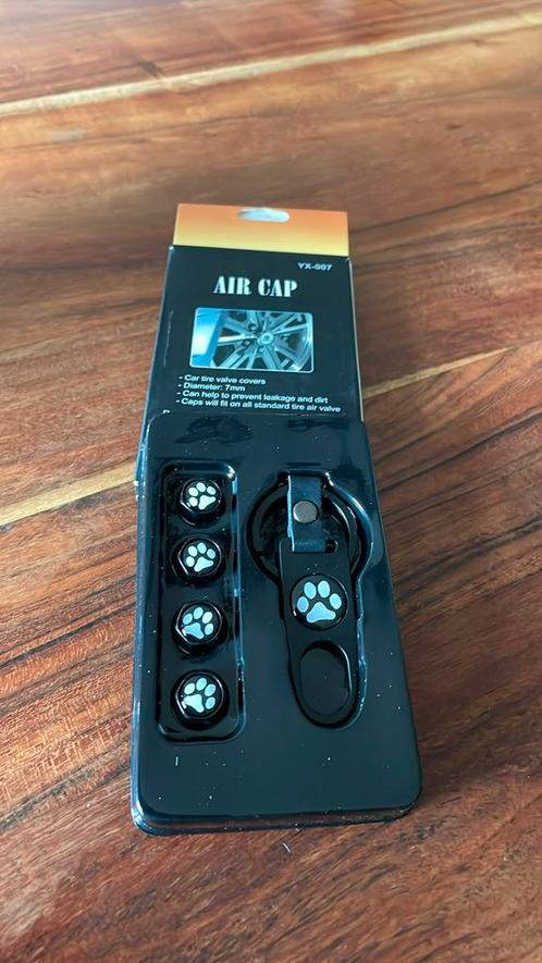 Air CAP ventieldoppenset voor banden cat paw 7 mm, Auto diversen, Tuning en Styling, Ophalen of Verzenden