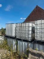 Ibc container watervat 1000l, Ophalen, Zo goed als nieuw, Kunststof