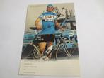wielerkaart 1979 team marc superia eric  de vlaeminck  signe, Verzamelen, Verzenden, Gebruikt