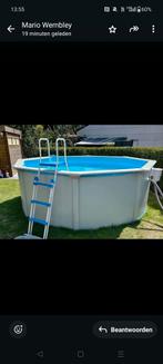 GRE ZWEMBAD NIEUW MET ZANDFILTER + LADDER + ZWEMBADSTOFZUIGE, Tuin en Terras, Zwembaden, Ophalen, Nieuw
