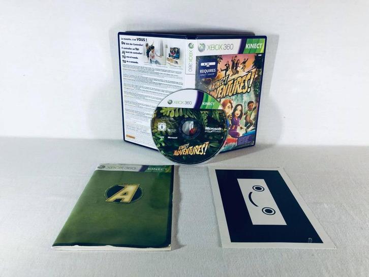 Kinect Adventures Xbox 360 EUR Volledig in goede staat, Games en Spelcomputers, Games | Xbox 360, Gebruikt, Overige genres, 2 spelers