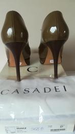 568B* CASADEI - escarpins haut gamme cuir (p 37), Enlèvement ou Envoi, Escarpins, Porté, Casadei