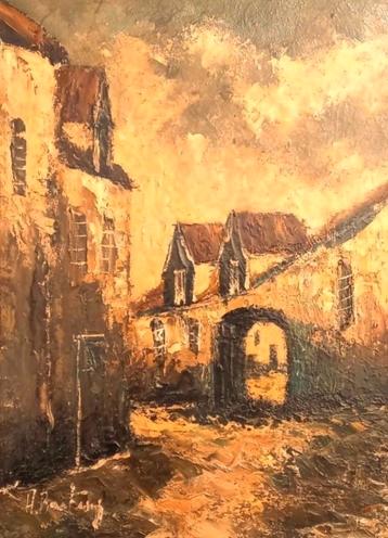 Alfred Bastien. Ixelle1873-Uccle 1955. Vieilles fermes., Enlèvement