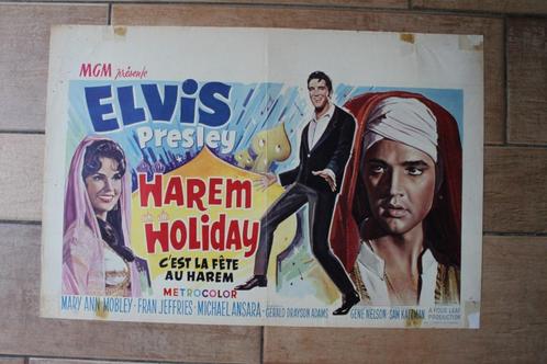 filmaffiche Elvis Presley Harum Scarum 1965 filmposter, Verzamelen, Posters, Zo goed als nieuw, Film en Tv, A1 t/m A3, Rechthoekig Liggend