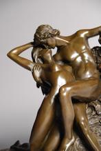 Reproduction Rodin - Le Baiser - Magnifique oeuvre en bronze, Antiek en Kunst, Ophalen of Verzenden