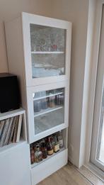 Drankkast vitrinekast Ikea Besta, Huis en Inrichting, Kasten | Vitrinekasten, Ophalen, Gebruikt, Met deur(en), Modern scandinavisch