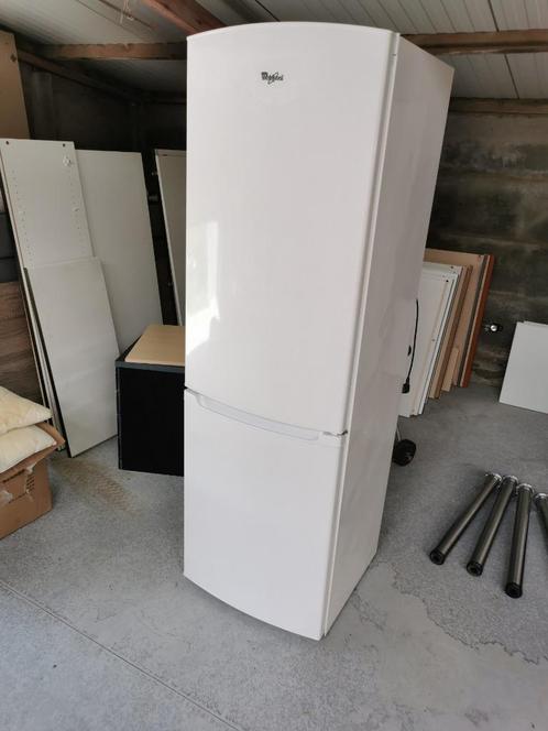 Whirlpool koelkast met vriesvak, Elektronische apparatuur, Koelkasten en IJskasten, Gebruikt, Met vriesvak, 160 cm of meer, 60 cm of meer