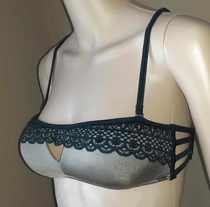 Bikini Khaki Hunkemoller Noir S-M, Kleding | Dames, Badmode en Zwemkleding, Nieuw, Bikini, Groen, Verzenden