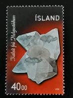 Ijsland 1999 - mineralen - calciet, Ophalen of Verzenden, IJsland, Gestempeld