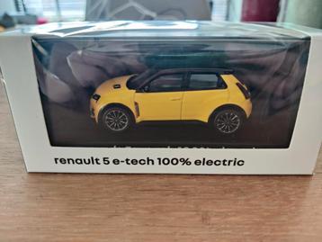 Gloednieuw Renault 5 e-tech schaalmodel 1:43 (ongeopend)