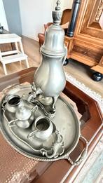 Service à café et à thé Vintage en étain à 94 % _Holland, Enlèvement ou Envoi