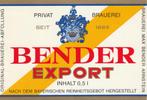 bieretiket #12958 Max Bender, Autres marques, Autres types, Envoi, Neuf