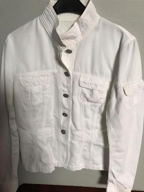 Zeer mooie witte Jean vest Gigue, Vêtements | Femmes, Pulls & Gilets, Taille 38/40 (M), Enlèvement ou Envoi