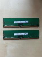 2x8 GB DDR4 RAM 2666/2933/3200 MHz UDIMM tweekanaals, Computers en Software, Gebruikt, DDR4, Ophalen of Verzenden, Desktop