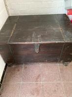 Houten koffer, Ophalen, Gebruikt