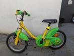 Eerste fiets Decathlon met zijwieltjes en mandje, Fietsen en Brommers, Fietsen | Kinderfietsjes, Ophalen, Zijwieltjes, Gebruikt