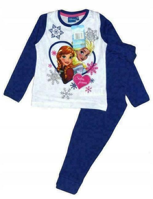 Disney Frozen Pyjama - Blauw - Maat 134, Enfants & Bébés, Vêtements enfant | Taille 134, Neuf, Fille, Vêtements de nuit ou Sous-vêtements