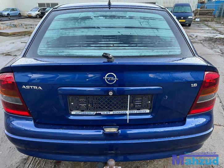 OPEL ASTRA G Blauw Z21B achterklep 1997-2004, Auto-onderdelen, Carrosserie, Achterklep, Opel, Achter, Gebruikt, Ophalen