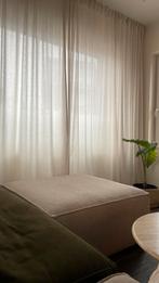 Bolia Cosima poef klein 93x93x68H stof Monza beige, Comme neuf, Enlèvement, Tissus