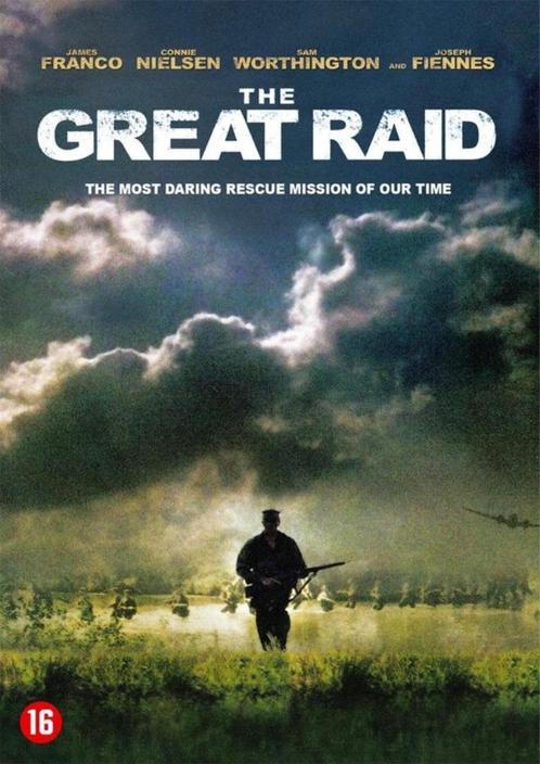 The great raid met Benjamin Bratt, Joseph Fiennes,, Cd's en Dvd's, Dvd's | Actie, Zo goed als nieuw, Oorlog, Vanaf 16 jaar, Ophalen of Verzenden