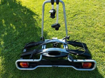 Thule porte 2 vélos, Autos : Divers, Porte-vélos, Enlèvement, 2 vélos, Comme neuf