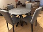Ensemble table + 4 chaises, Enlèvement, Comme neuf