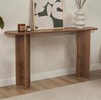 Console avec deux pieds L150 cm - NOYER, 100 à 150 cm, 25 à 50 cm, Comme neuf, Enlèvement